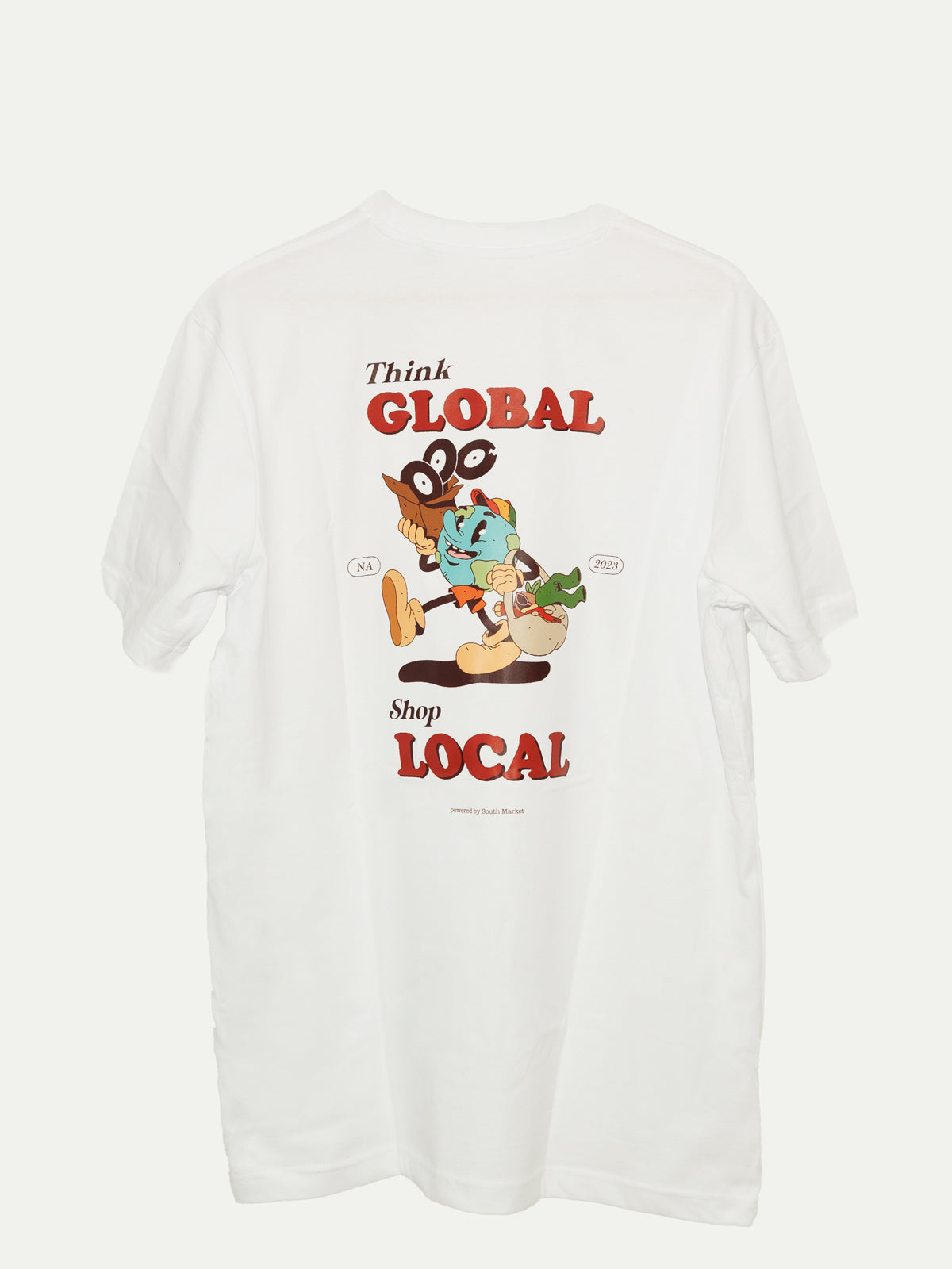 T-Shirt "Think Global Shop Local"